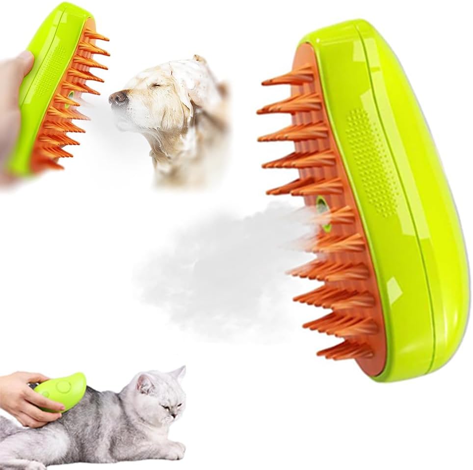 Cepillo  Vaporizador quitapelos para Mascotas