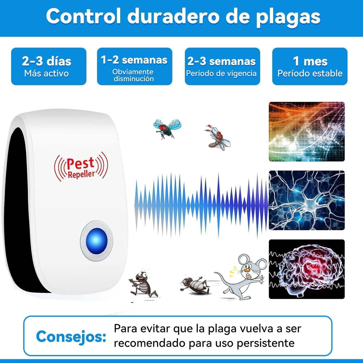 Control  ultrasónico de Pestes