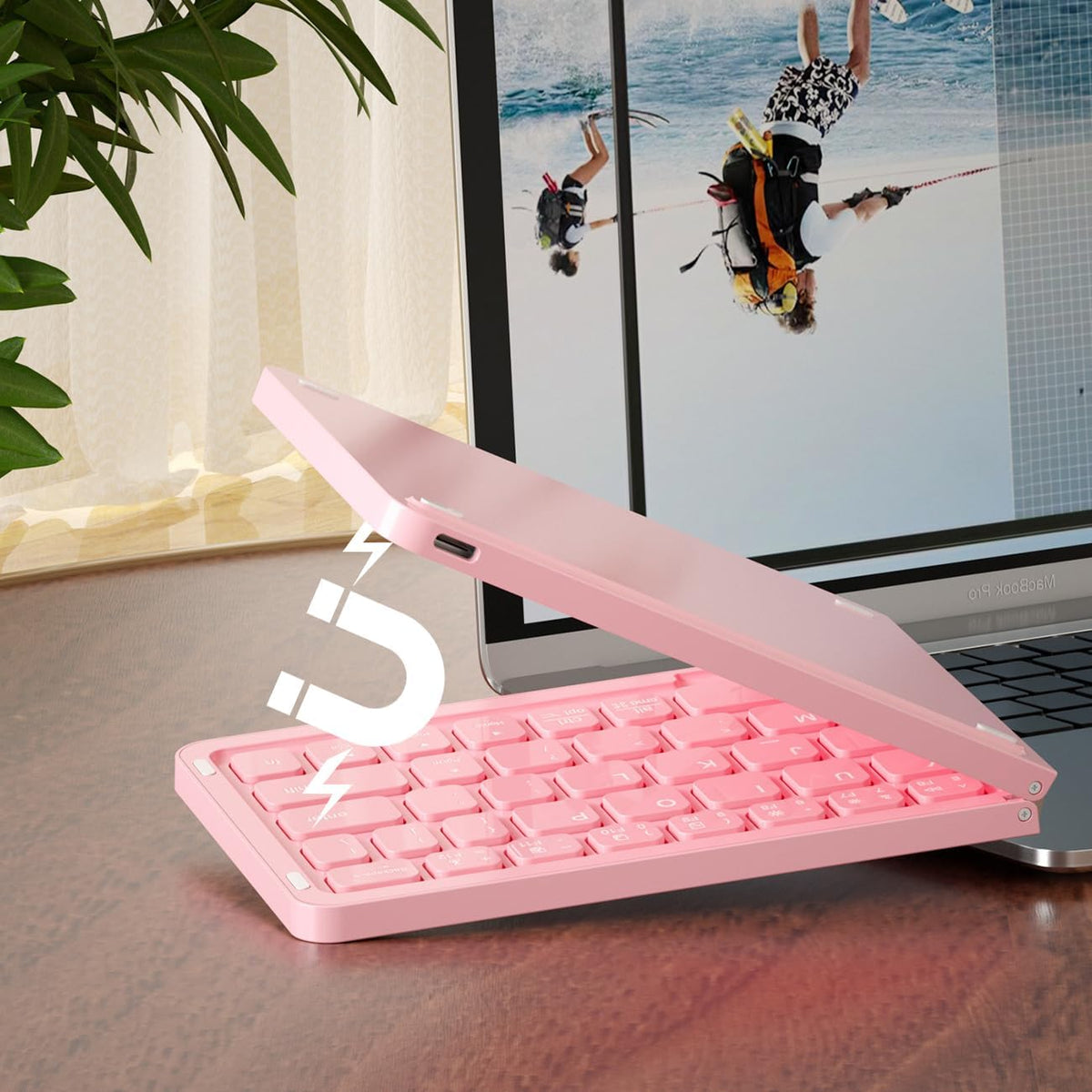 Teclado Bluetooth Retráctil